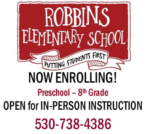 Robbins School - Now Enrolling